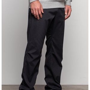 686 Merino wool lined Everywhere slim fit black pants